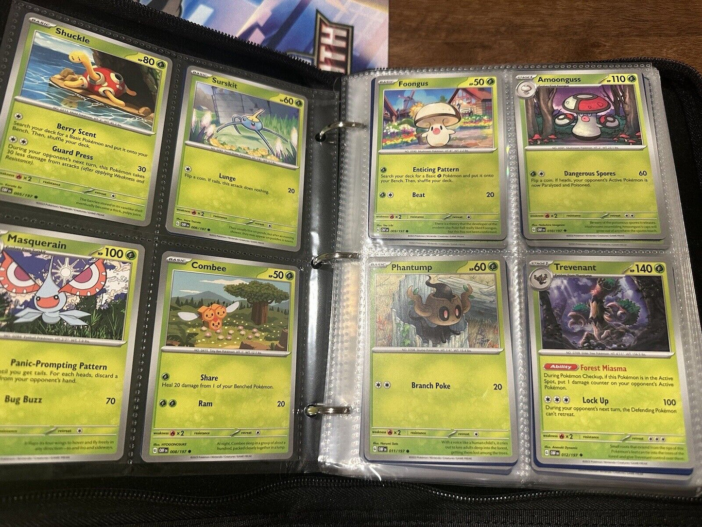 Pokémon TCG Obsidian Flames Complete Common/Uncommon/Holo Rare Set - 176 Cards!