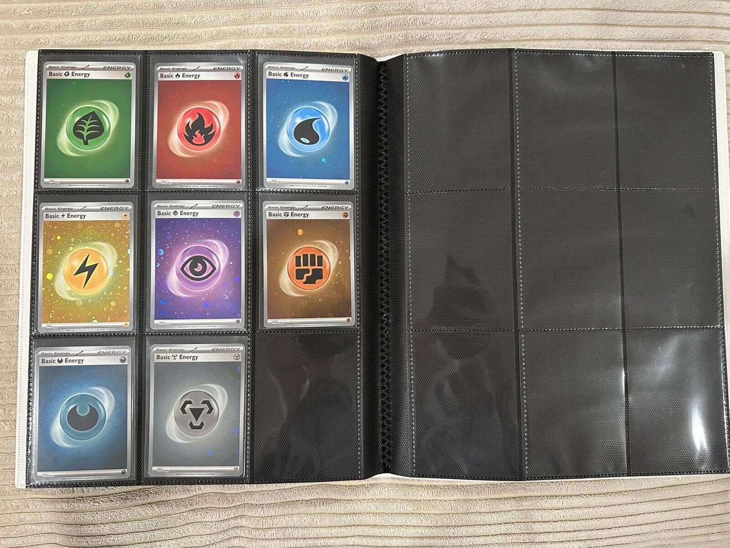 Pokémon 151-Complete Base Set 1-165 - W Binder! & Holo Energy! Full Set 1-165 NM
