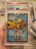 PSA 10 GEM MINT Zapdos Ex 151 Pokemon 192/165 English Ultra Rare Full Art EN