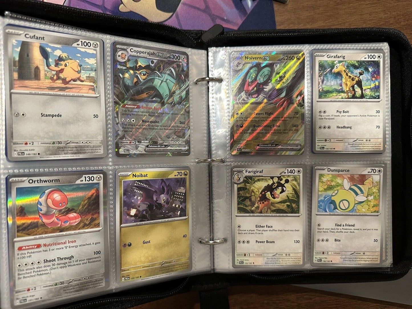 Paldea Evolved Complete Set 1 - 193 Cards! W All Exs And Binder