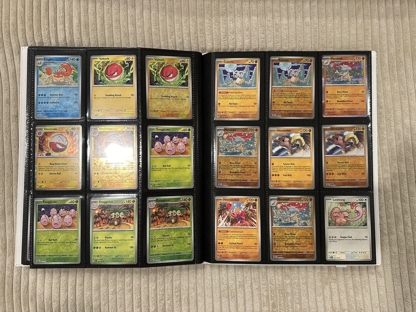 100% Complete Master Set Pokemon SV 151  Binder Included + 4 Promo Cards