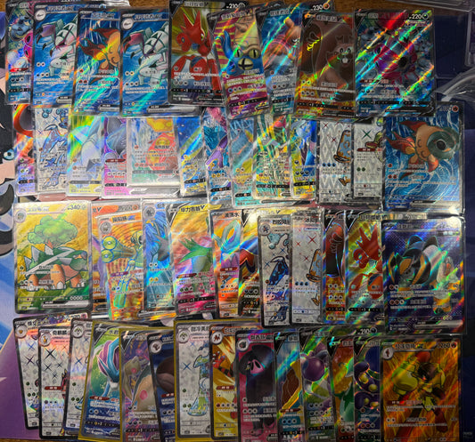 50 Cards Assorted Pokemon S-Chinese SR Lot | Wholesale